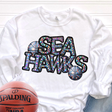 Load image into Gallery viewer, Rhinestone Basketball Mascots DROPDOWN TRANSFER CSD
