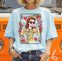 Load image into Gallery viewer, Princess Queen Of Hearts DROPDOWN  TRANSFER ET JAN 26
