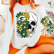 Load image into Gallery viewer, Floral Skulls And Letters Sports Team With Sleeve TRANSFER MMD
