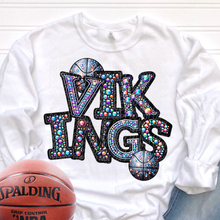 Load image into Gallery viewer, Rhinestone Basketball Mascots DROPDOWN TRANSFER CSD
