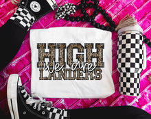 Load image into Gallery viewer, We Are Faux Embroidery Leopard Mascot DROPDOWN TRANSFER CAP
