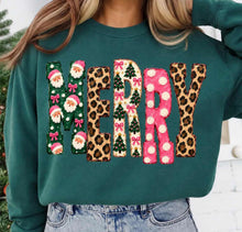 Load image into Gallery viewer, Merry Faux Paint Leopard Pink Polka TRANSFER TUESDAY
