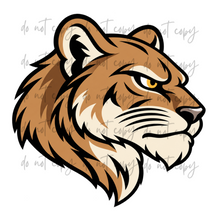 Load image into Gallery viewer, Front Or Side Logo Sports Custom Name Mascot DROPDOWN DTF TRANSFER
