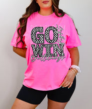 Load image into Gallery viewer, Go Fight Win Checkered Rhinestone Mascots DROPDOWN TRANSFER FDC 24
