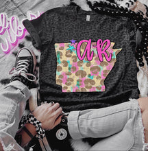 Load image into Gallery viewer, Preppy Bright Leopard States (all 50 states available) TRANSFER CAP APR
