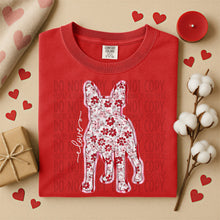 Load image into Gallery viewer, Valentine Red Floral Dog Breed Option DROPDOWN TRANSFER SWD DEC 25
