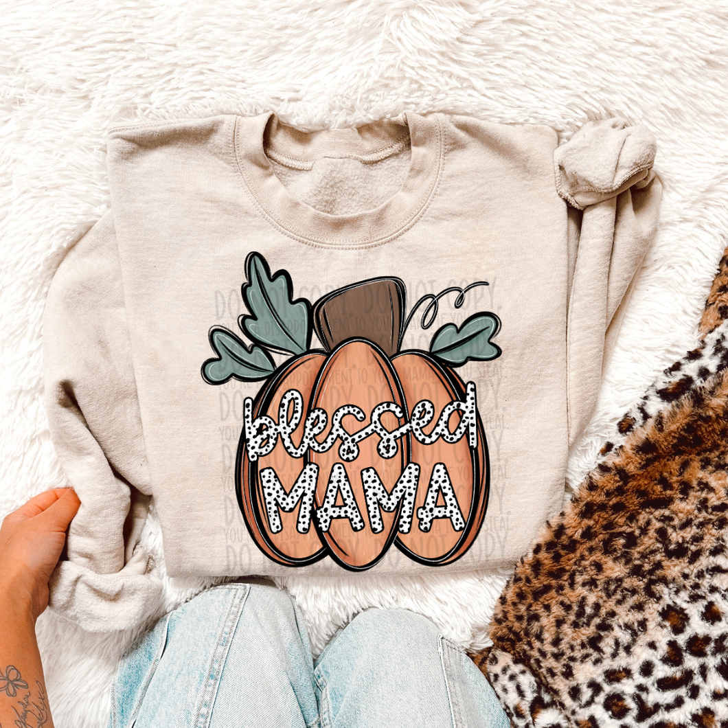 Blessed Mama Pumpkin TRANSFER SWD JUNE