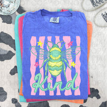 Load image into Gallery viewer, Bee Kind Pink Stripes TRANSFER UAC APR 26
