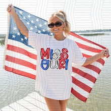 Load image into Gallery viewer, RWB Messy States (all 50 states available) TRANSFER CAP JUNE 26
