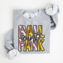 Load image into Gallery viewer, Ballpark Faux Embroidery Names DROPDOWN TRANSFER SDD
