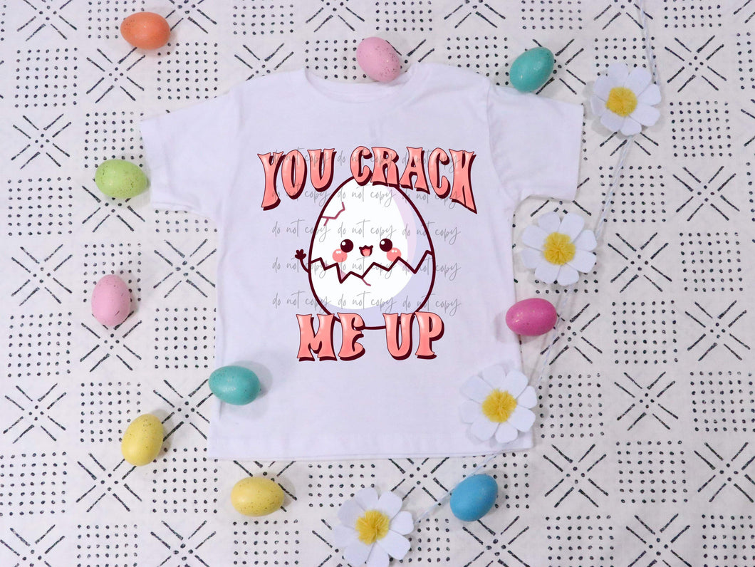 You Crack Me Up Egg Pink TRANSFER