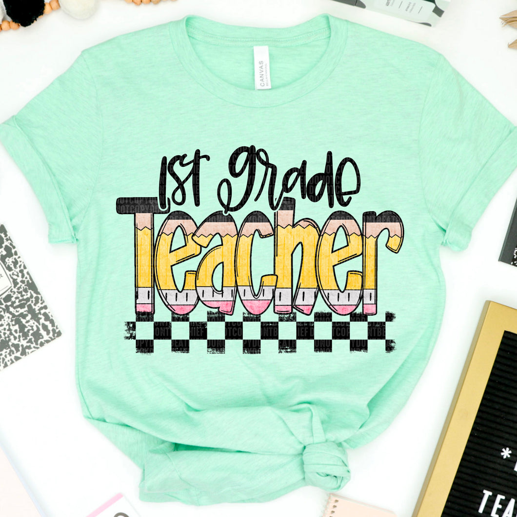 1st Grade Teacher Pencil SDD TRANSFER