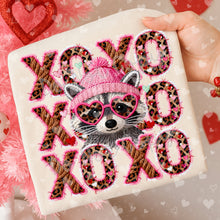 Load image into Gallery viewer, XOXO Faux Leopard Pink Dropdown TRANSFER VIRGO DEC 25

