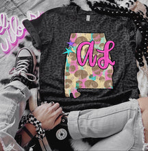 Load image into Gallery viewer, Preppy Bright Leopard States (all 50 states available) TRANSFER CAP APR
