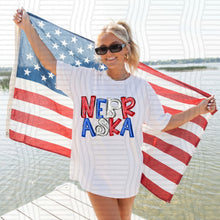 Load image into Gallery viewer, RWB Messy States (all 50 states available) TRANSFER CAP JUNE 26
