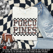 Load image into Gallery viewer, Football Faux Embroidery Checkered Mascots DROPDOWN TRANSFER CAP 24
