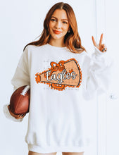 Load image into Gallery viewer, Seersucker Megaphone And Bow Customized DROPDOWN DTF TRANSFER BIA
