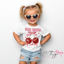 Load image into Gallery viewer, 100 Days of School Cherry Bow TRANSFER CSTAGE JAN 26 100 DAYS OF SCHOOL COLLAB CDC X CSTAGE X SCG X UMC
