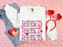 Load image into Gallery viewer, Valentine’s Skinny Stacked Mascot Dropdown TRANSFER PHDC
