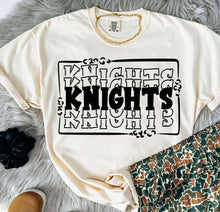 Load image into Gallery viewer, Stacked Mascots With Leopard Frame Dropdown TRANSFER BIA 25
