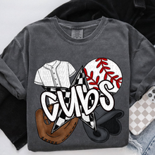 Load image into Gallery viewer, Baseball Checker Star Mascot Dropdown TRANSFER CSD MAY 25
