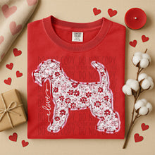 Load image into Gallery viewer, Valentine Red Floral Dog Breed Option DROPDOWN TRANSFER SWD DEC 25
