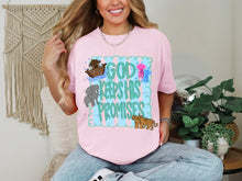 Load image into Gallery viewer, God Keeps His Promises Blue Stripes TRANSFER TCC JAN 26
