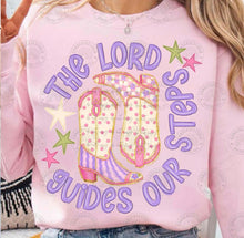 Load image into Gallery viewer, The Lord Guides Our Steps DTF TRANSFER TUESDAY
