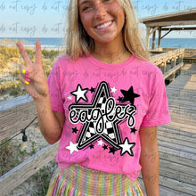 Load image into Gallery viewer, Checkered Star BW Mascots  DROPDOWN TRANSFER ET APR 26
