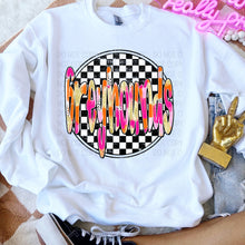 Load image into Gallery viewer, Preppy Checkered Mascot Dropdown TRANSFER SWD TEMP
