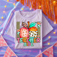 Load image into Gallery viewer, Leopard Gold Glitter Hello Grades &amp; Occupations DROPDOWN TRANSFER CST JUNE 25
