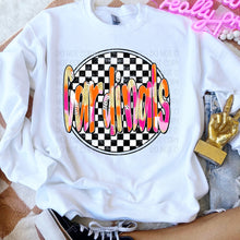 Load image into Gallery viewer, Preppy Checkered Mascot Dropdown TRANSFER SWD TEMP
