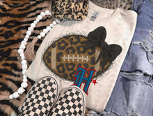 Load image into Gallery viewer, Faux Yarn Football Teams Dropdown TRANSFER TGG OCT
