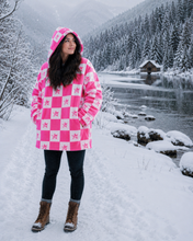 Load image into Gallery viewer, Sassy On The Go Custom Fleece Blanket Hoodie
