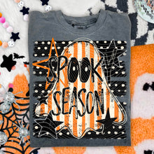 Load image into Gallery viewer, Spooky Season Ghost Polka Stripes TRANSFER AGCM AUG 26
