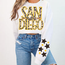 Load image into Gallery viewer, Baseball Teams Faux Embroidery Stars With SLEEVE OPTION TRANSFER VIRGO FEB
