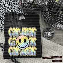 Load image into Gallery viewer, Rainbow Checker Happy Stacked Mascots Dropdown TRANSFER CAP JUNE 25
