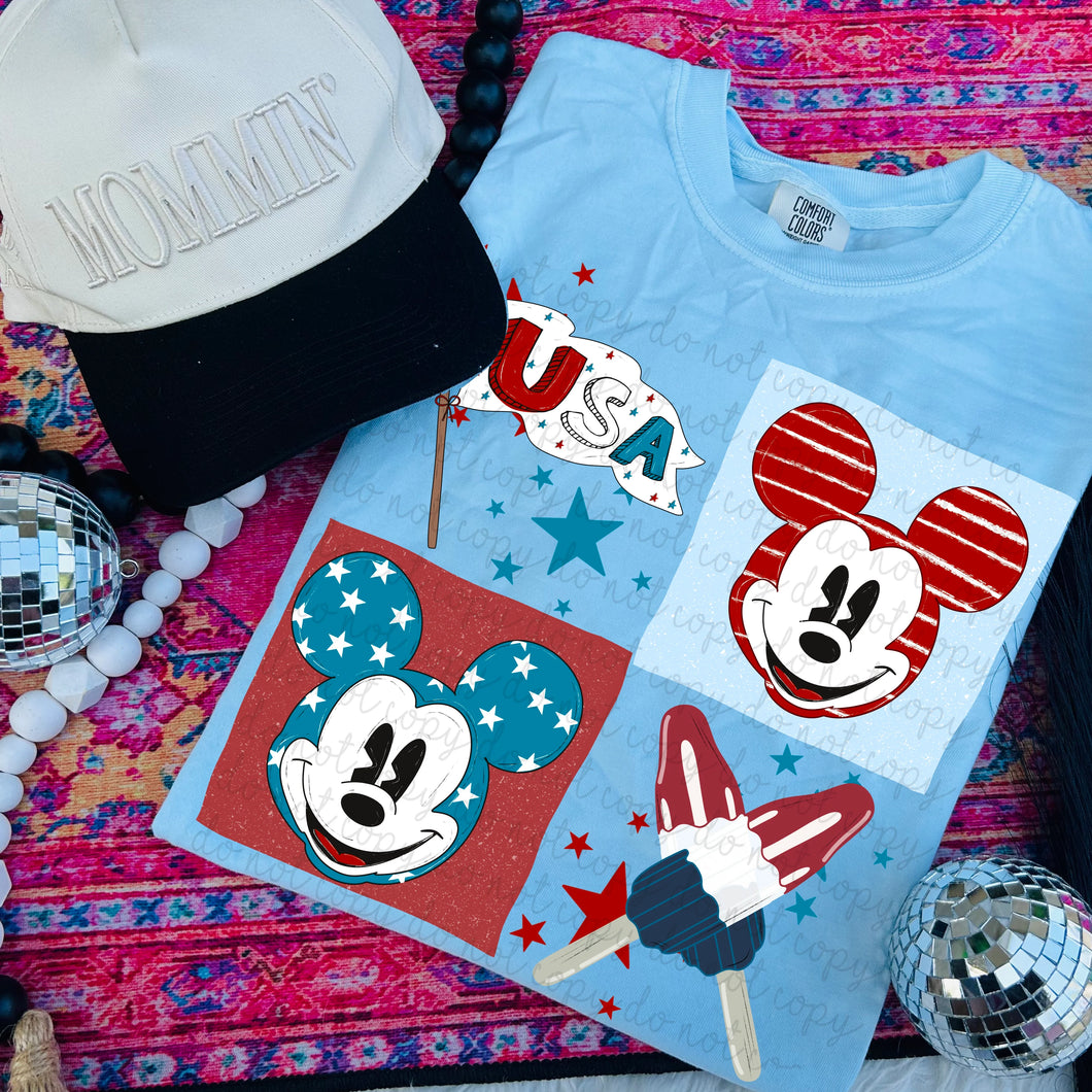 Retro Fourth Mick TRANSFER MOON TT APR 25