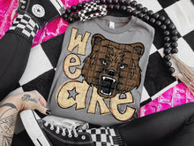 Load image into Gallery viewer, We Are Gold Glitter Mascot  DROPDOWN TRANSFER
