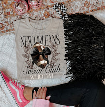 Load image into Gallery viewer, Football Team Social Club Coquette DROPDOWN TRANSFER TGG
