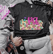 Load image into Gallery viewer, Preppy Bright Leopard States (all 50 states available) TRANSFER CAP APR
