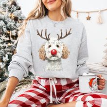 Load image into Gallery viewer, Christmas Red Nose Antler Dogs Dropdown TRANSFER
