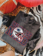 Load image into Gallery viewer, Football Mascot Faux Sequin Helmet DROPDOWN TRANSFER KAI JAN 26
