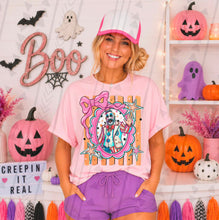 Load image into Gallery viewer, Pink Orange Hor_or Frame Bow DROPDOWN TRANSFER KAI SEP 26
