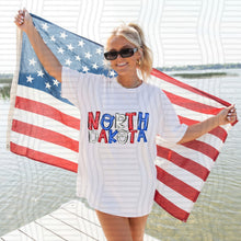 Load image into Gallery viewer, RWB Messy States (all 50 states available) TRANSFER CAP JUNE 26
