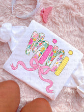 Load image into Gallery viewer, Floral Polka Gold Glitter Titles DROPDOWN TRANSFER CARTER APR 26

