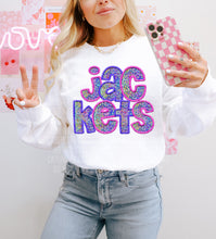 Load image into Gallery viewer, Pink And Purple Glam Mascot Dropdown TRANSFER CAP

