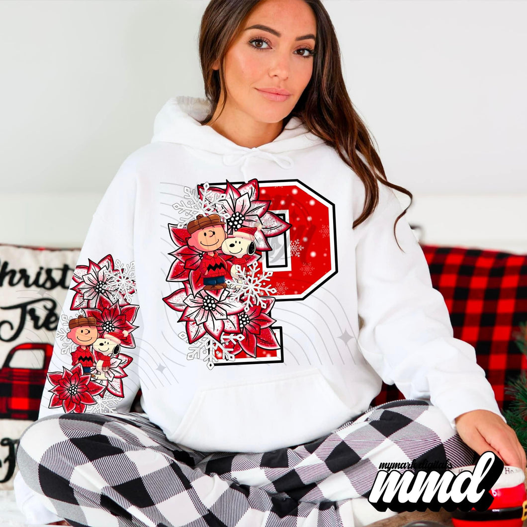 Red P Sn_opy Flowers With Sleeve TRANSFER MMD