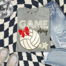 Load image into Gallery viewer, Dalmatian Game Day Volleyball With Bow DROPDOWN TRANSFER CAP FEB
