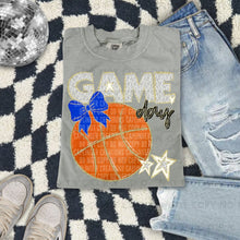 Load image into Gallery viewer, Dalmatian Game Day Basketball With Bow DROPDOWN TRANSFER CAP FEB
